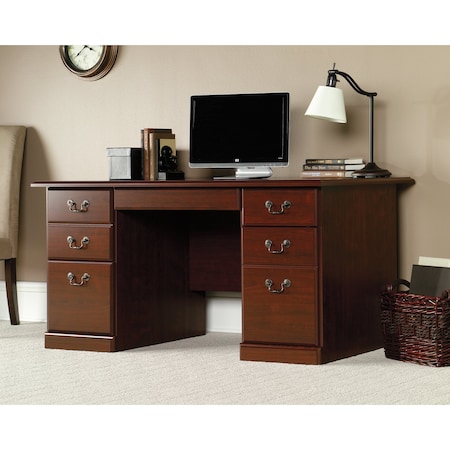 Sauder 29.53 in D X 29.25 in H, 59.45 in W X Engineered wood 109830